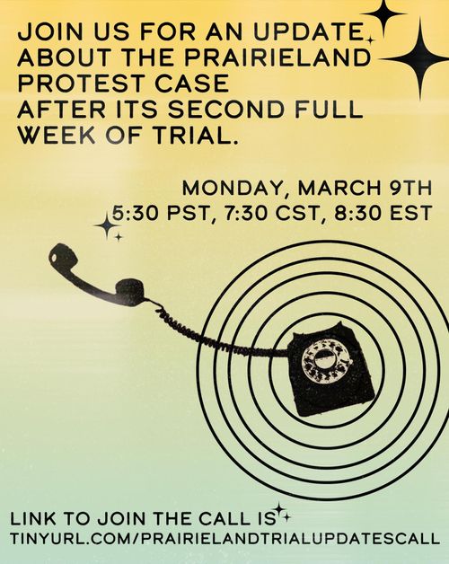 Prairieland Case Updates (Inter)National Call